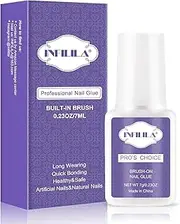 INFILILA Nail Tip Glue Adhesive Super Bond for Acrylic Fake Nail Tips Tip Nails Acrylic Glue for Nails Tips Make Up Professional Nail Glue Long Lasting 7ml …