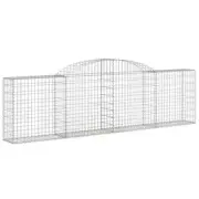 Arched Gabion Basket 300x30x80/100cm Galvanised Iron Fence Wire Wall Cage