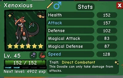 6* MHT Xenoxious | Doodle World Roblox