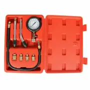 ENGINE COMPRESSION TEST PETROL TESTER KIT SET FOR AUTOMOTIVE CAR BRASS TOOL AU