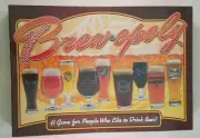 NEW Brew Opoly MONOPOLY BOARD GAME Beer Lager Ale Suds Stout Sealed Made in USA