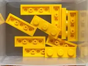 LEGO Parts - Bright Light Orange Plate 1 x 3 - No 3623 - QTY 10