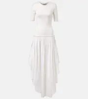 [Gabriela Hearst] Gabriela Hearst Sirona wool, silk, and linen maxi dress AU 6 white