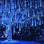 Meteor Shower Lights Outdoor Christmas Lights UL Certified Falling Rain Drop Lig