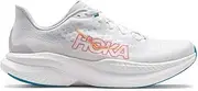 [HOKA] Women's Mach 6 Sneaker, White/Nimbus Cloud, 10.5