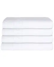 Ozan Premium Home 4pc Milos Greek Key Pattern Bath Sheet Set