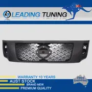 Front Grill Grille Fit For Nissan Navara NP300 D23 2015-2019 Matte Black AUST (for: Nissan)