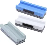 AUTSUPPL Teachers Blackboard Eraser 3pcs Felt Eraser Dustless Cleaner for Classroom Office