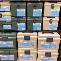 在飛比找蝦皮購物優惠-大創 工業風 露營 收納盒 手提盒 紙物盒 工具箱 塑膠 軍