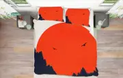 3D Sun Forest Bird A161 Bed Pillowcases Quilt Duvet Cover Boris Draschoff Zoe
