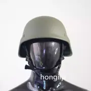 Steel Helmet Motorcycle Helmet Bulletproof Helmet Level 2 Riot Anti-Piracy 1PC
