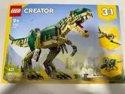 LEGO Creator 3in1 T. rex Dinosaur Toy for Kids, Animal Toy 31151