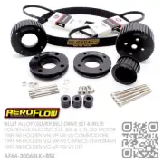GILMER DRIVE SET & BELTS V8 INJECTED 5.0L 304 [HOLDEN VN-VP-VR-VS COMMODORE] BLK