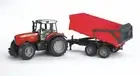 Bruder Massey Ferguson 7480 Tractor with Tipping Trailer 1:16 Scale 02045