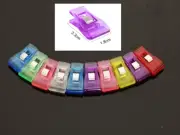 10x Plastic Wonder Clips For Quilting Sewing Knitting Crochet Craft Tool 3.3x1.8