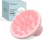 SHINLEA Silicone Scalp Massager Shampoo Brush, a Scalp Brush that Promotes Hair Growth and Removes Dandruff, Double Use of Dry and Wet