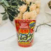 在飛比找樂天市場購物網優惠-日本 Nissin 日清 泡菜海鮮風味杯麵 100g 泡菜杯