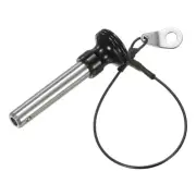 Ball Locking Pins, 10mm Dia. 41mm Usage Length Push-Button Qick Release Pin