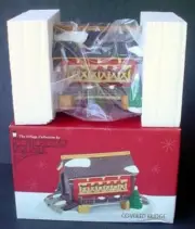 1997 St Nicholas Square Village Collection Covered Bridge New in Box Retired