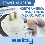 Avico Power Plug Travel Adaptor Type A North America USA Canada Mexico Japan