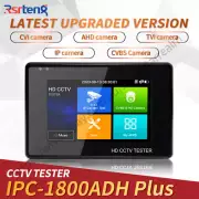 Rsrteng 12MP Security Camera Monitor Tester 4K CVI TVI AHD CVBS IPC-1800ADH Plus