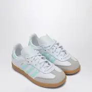 [adidas Originals] Samba OG White/aquamarine Sneaker 32 EU White