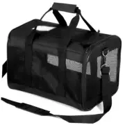 Cat Dog Pet Carrier for Medium to Large Cats (20+ 17.03''Lx11.23''Wx11.23''H