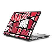 MacBook Pro 16-inch (M1 - M4) Impact Case RED LANDSCAPE BY ROMERO BRITTO