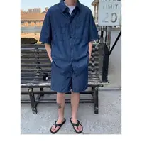在飛比找蝦皮購物優惠-📣台灣發貨潮男穿搭 男套裝夏季 寬鬆套裝 美式穿搭套裝 短袖
