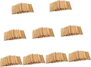 Parliky 9sets Refill Bee Tubes for Beekeepers Durable Natural Reed Pollination Tubes for DIY Bee House Easy to Use for Mating and Breeding 100pcs*9