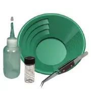 Green Gold Pan Panning Kit 12" Green Gold Pan