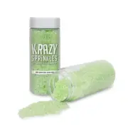Lime Green Pearl Sugar Sand | Krazy Sprinkles by Bakell®
