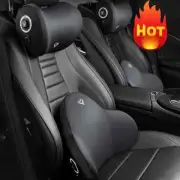 Car Neck Pillow Cushion Headrest Support Lumbar Seat Back Cushion Car Supplies