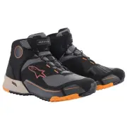 Alpinestars CR-X Drystar Riding Shoes (7, Black/Light Brown/Orange)