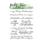 Picket Fence Studios Clear Stamp Set - Signature Quotes: Christmastime