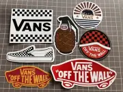 7 Vans Off the Wall Skateboard Sticker