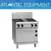 ** Waldorf RN8510GE 750mm 4 Burner Gas Range - Electric Static Oven