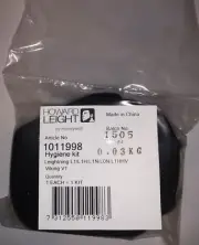 Howard Leight Replacement Earmuff Pads Black Hygiene Kit For Leightning & Viking