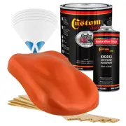 HOT ROD FLATZ Speed Orange Gallon Kit URETHANE Flat Auto Car Paint Kit