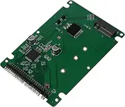 M.2 NGFF B+M Key SATA SSD to 44 Pin 2.5 IDE Converter Adapter Card with Case, 340589