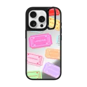 iPhone 16 Pro Mirror Ring Stand Case MagSafe Compatible Tickets to the UK Phone Case