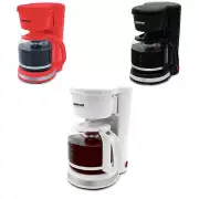 Better Chef 12 Cup Pause 'n Serve Coffee Maker with Stylish Brushed Metal Trim