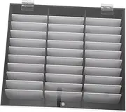 HAKIDZEL Nail Tips Case Acrylic Display Box 33 Grids for Manicure Nail Tips Storage and Organization