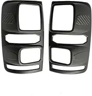 BWPEXZ ABS Matte Black Taillight Cover, Taillight Decorative Frame Or Compatible with Holden Colorado 2012-2020 Off-Road Accessories