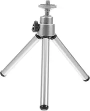 TEHAUX Adjustable Phone Tripod Mount Universal Smartphone Clamp Portable Selfie Stick for Camera Abs Aluminium Alloy Build