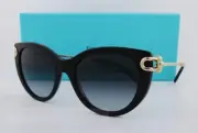 Brand New Tiffany & Co. Sunglasses TF 4232 80013C Black/Gradient Gray For Women