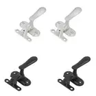Wardrobe Door Lock Flip Door Lock Latch Stainless Steel Home Security Heavy Duty