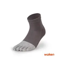 在飛比找蝦皮商城優惠-【waken】精梳棉竹炭短筒五趾襪 1雙入 / 襪子 除臭襪