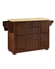 Crosley Eleanor Wood Top Kitchen Cart