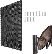 Horse Scratching Post Pad - Cattle Scratching Pad, Livestock Brushes for Scratching Post | Versatile Cattle, Sheep Grooming Brushes Itch Soft Touch Mat for Farm Animals